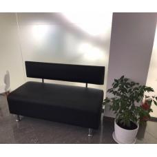 Sofa bench in the salon, office, shop, in a cafe, in the corridor, on the balcony and loggia, in front. Sofa