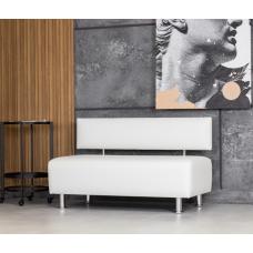 Sofa bench in the salon, office, shop, in a cafe, in the corridor, on the balcony and loggia, in front. Sofa