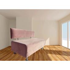 Sofa velor bench in the salon, in the office, in the shop, in the cafe, on the balcony and loggia, in front. Sofa
