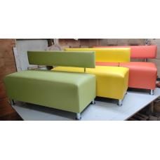 Sofa bench in the salon, office, shop, in a cafe, in the corridor, on the balcony and loggia, in front. Sofa