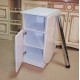 One-pedestal manicure table without shelf