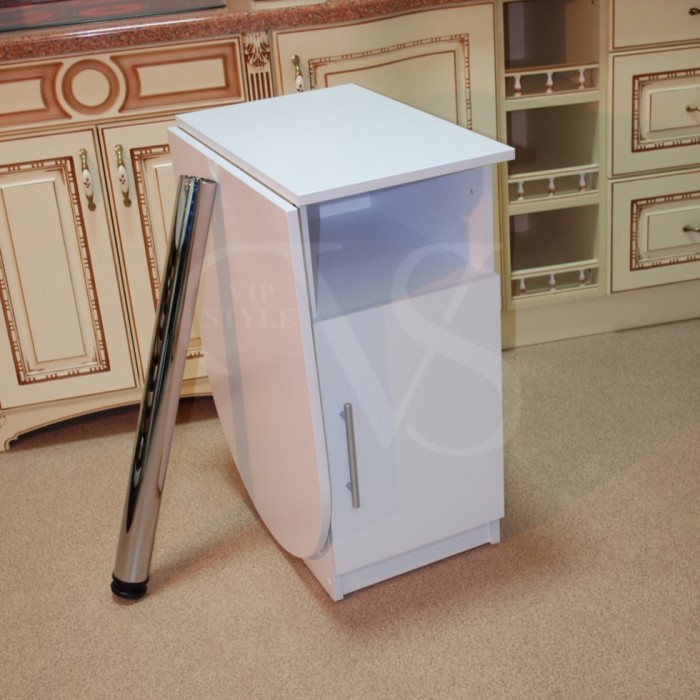 One-pedestal manicure table without shelf