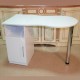 Manicure table in the salon