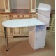 One-pedestal manicure table