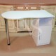 Manicure table in the salon