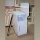 Manicure table with one shelf