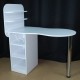 Inexpensive manicure table in a beauty salon