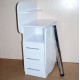 Table manicure folding with a shelf for varnishes
