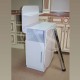 Manicure table with one shelf